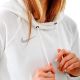 Толстовка Nike FLC PARK20 PO HOODIE CW6957-101, Цвет: белый, Размер производителя: М, изображение 3 Толстовка Nike FLC PARK20 PO HOODIE CW6957-101, Цвет: белый, Размер производителя: М, изображение 3