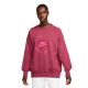 Світшот Nike W NSW FLC OS CREW PRNT SU FD4234-653, Колір: рожевий, Розмір виробника: XS Світшот Nike W NSW FLC OS CREW PRNT SU FD4234-653, Колір: рожевий, Розмір виробника: XS