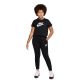 Футболка Nike G NSW TEE CROP FUTURA DA6925-012, Колір: чорний, Розмір виробника: 128-137, зображення 4 Футболка Nike G NSW TEE CROP FUTURA DA6925-012, Колір: чорний, Розмір виробника: 128-137, зображення 4