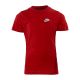 Футболка NIKE TEE EMB FUTURA AR5254-657, Колір: червоний, Розмір виробника: 128-137 Футболка NIKE TEE EMB FUTURA AR5254-657, Колір: червоний, Розмір виробника: 128-137