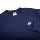 Толстовка Nike M NSW CLUB CRW FT BV2666-410, Колір: темно-синій, Розмір виробника: XL, зображення 3 Толстовка Nike M NSW CLUB CRW FT BV2666-410, Колір: темно-синій, Розмір виробника: XL, зображення 3