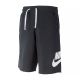 Шорти Nike M NK CLUB ALUMNI HBR FT SHORT DX0502-010, Колір: чорний, Розмір виробника: XS