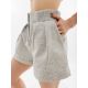 Шорти Nike W NSW TP HR SHRT NKFWD DX6517-084, Колір: світло-сірий, Розмір виробника: XS, зображення 3 Шорти Nike W NSW TP HR SHRT NKFWD DX6517-084, Колір: світло-сірий, Розмір виробника: XS, зображення 3