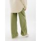 Штани Nike HR WIDE PANT FB8490-386, Колір: зелений, Розмір виробника: S, зображення 4