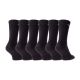 Носки Nike U NK ED PLS CSH CRW 6PR - 132 SX6897-010, Цвет: черный, Размер: 42-46, изображение 2 Носки Nike U NK ED PLS CSH CRW 6PR - 132 SX6897-010, Цвет: черный, Размер: 42-46, изображение 2