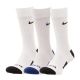 Шкарпетки Nike S R SOX CRW 3PR NOCTA LART FV3806-900, Колір: білий, Розмір: 46-50 Шкарпетки Nike S R SOX CRW 3PR NOCTA LART FV3806-900, Колір: білий, Розмір: 46-50