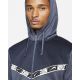 Худи Nike Sportswear Men's Full-Zip Hoodie DM4672-437, Цвет: темно-синий, Размер производителя: XL, изображение 3 Худи Nike Sportswear Men's Full-Zip Hoodie DM4672-437, Цвет: темно-синий, Размер производителя: XL, изображение 3