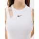 Боди Nike W NSW ESSNTL BODYSUIT TANK DV7886-100, Цвет: белый, Размер производителя: М, изображение 5 Боди Nike W NSW ESSNTL BODYSUIT TANK DV7886-100, Цвет: белый, Размер производителя: М, изображение 5