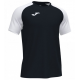 Футболка Joma ACADEMY IV чорно-біла 101968.102, Колір: чорний, Розмір виробника: 2XS