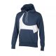 Худі Nike M NSW SWOOSH PO SBB HD DH1027-437, Колір: синій, Розмір виробника: XL, зображення 2 Худі Nike M NSW SWOOSH PO SBB HD DH1027-437, Колір: синій, Розмір виробника: XL, зображення 2