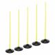 Стійки для дриблінгу з підставками (набір 5 шт) салатовий, Колір: салатовий