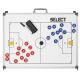 Розкладна тактична дошка SELECT Tactics board foldable - football (001) білий, 60х90, зображення 3
