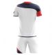 Футбольна форма (шорти, футболка) Zeus KIT LYBRA UOMO BI/RE Z00233, Колір: білий, Розмір виробника: L, зображення 2