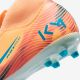 Бутси дитячі Nike JR ZM SUPERFLY 10 ACAD KM FGMG HF3417-801, Колір: помаранчевий, Розмір виробника: 38, зображення 9