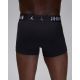 Труси-боксерки Jordan JHM MENS FLIGHT COTTON 3PK TRU JM0693-023, Колір: чорний, Розмір виробника: XL, зображення 3