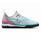 Сороконіжки дитячі Nike JR PHANTOM 6 LOW ACAD TF NU2 HV4290-300, Колір: бірюзовий, Розмір виробника: 38